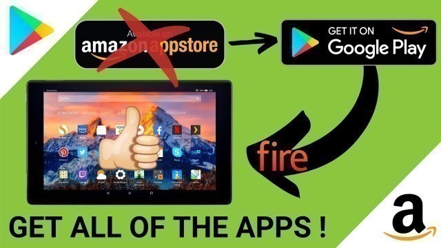 How to Download Google Play Store on Amazon Fire Tablet (2020) EASY