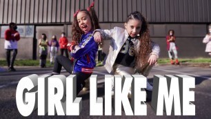 'Black Eyed Peas, Shakira - GIRL LIKE ME  | Kids Street Dance | Sabrina Lonis Choreo'