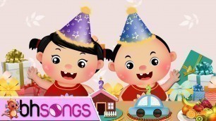 'Happy Birthday Song Chinese | 生日快乐 | Song For Kids  [Vocal 4K]'