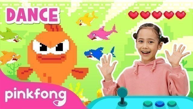 '[4K] 8-Bit Baby Shark | Kids Rhymes | Let\'s Dance Together! | Dance Along | Pinkfong Songs for Kids'
