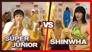 '[SHINWHA SHOW] DANCE BATTLE : SUPER JUNIOR vs SHINWHA !! #SUPER JUNIOR'