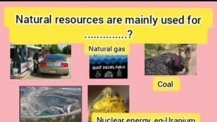 'basic quiz on natural resources and electricity /should know quiz kids'