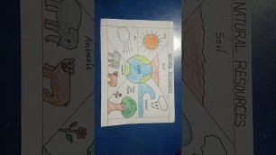 'NATURAL RESOURCES || Natural resources project idea for kids'