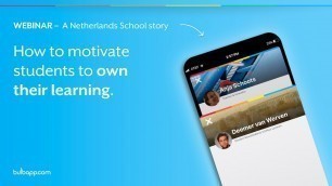 '[WEBINAR] How to motivate students to own their learning'