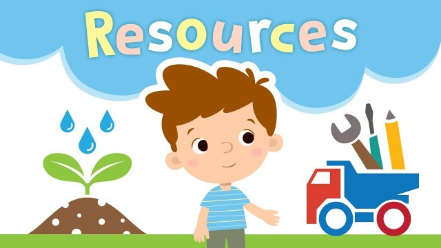 'Human, Capital & Natural Resources for Kids | Types of Resources | Kids Academy'