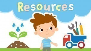 'Human, Capital & Natural Resources for Kids | Types of Resources | Kids Academy'