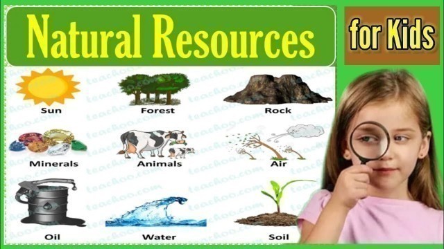 'Natural Resources for Kids | Science e-Learning Video Lesson'