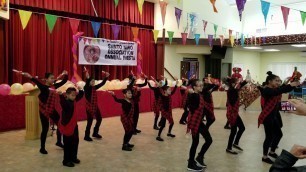 'Sinulog basic dance steps for kids.'