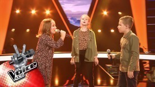 'Eva, Elisabeth & Nathan - \'Feel It Still\' | The Battles | The Voice Kids | VTM'