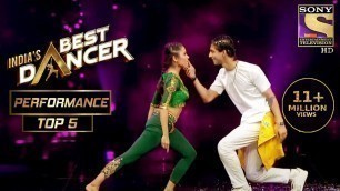 'Adnan और Shweta के बीच हुआ एक मज़ेदार Dance Battle! | India\'s Best Dancer | Best Of Top 5'
