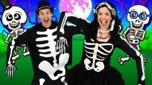 'The Skeleton Dance - Kids Halloween Song | Halloween Songs for Children'