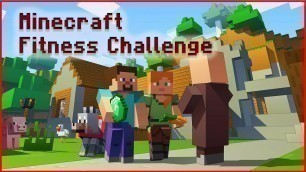 'MINECRAFT workout, MINECRAFT exercise for kids and family, MINECRAFT fitness for kids and family'