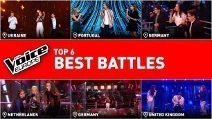 'The BEST Battles of all-time on The Voice Kids! | TOP 6'