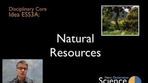 'ESS3A - Natural Resources'