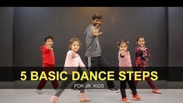 'Dance Tutorial for 3 to 7 years Kids | 5 Basic Steps | Deepak Tulsyan | G M Dance'