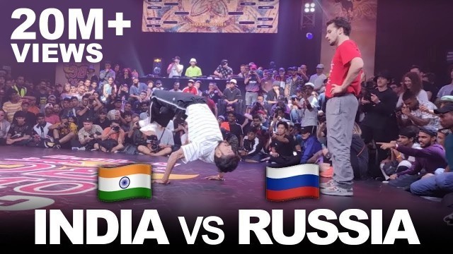 'INDIA vs RUSSIA Dance Battle - Red Bull BC One World Final 2019 - Zip Roc Vs TORNADO'