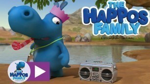 'Party Happo and the dance battle I Cartoon for Kids I The Happos Family'