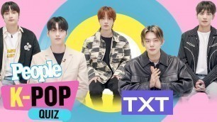 'TXT\'s Soobin and Yeonjun Have the Ultimate Dance Battle! | K-Pop Quiz | PEOPLE'