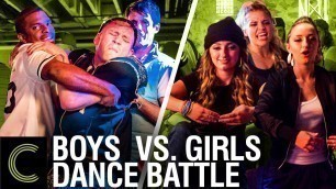 'DANCE BATTLE: Boys Vs Girls - ft. Brooklyn and Bailey'