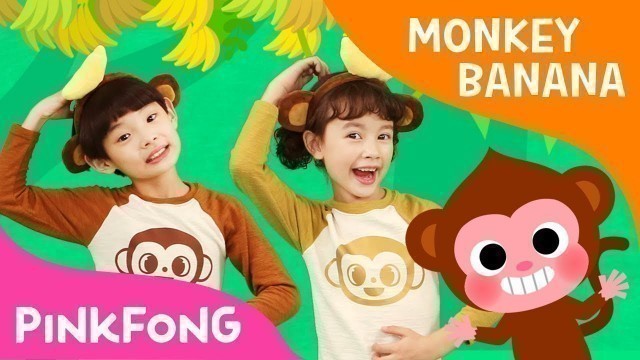 'Monkey Banana Dance | Baby Monkey | Dance Along | Pinkfong Songs for Children'