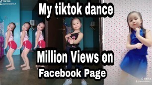 'My tiktok dance videos compilation. most viewed on facebook page |Annica Tamo'