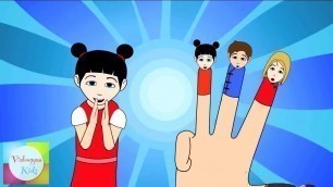 'Finger Family (Chinese Family) Nursery Rhymes | Cartoon Animation Songs For Children'