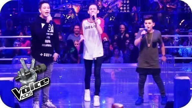 'Justin Bieber - Love Yourself (Ridon, Robin, Merdan) | The Voice Kids 2016 | Battles | SAT.1'