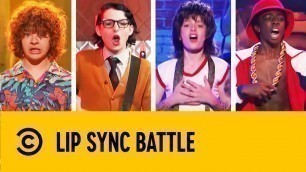 'The Stranger Things Cast Crushing Their Performances | Lip Sync Battle'