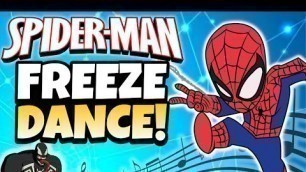 'Spider-Man Freeze Dance for Kids | Just Dance | Brain Break | GoNoodle Inspired'