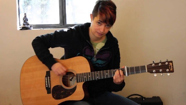 'How to play \"Michigan\" by The Milk Carton Kids on guitar - Jen Trani'