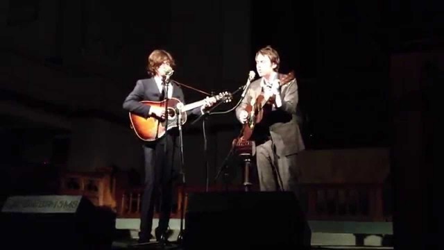 'Milk Carton Kids - Michigan - LIVE St Philip\'s Church, Salford, Manchester 5 Sept 2013'