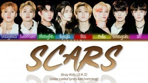 'Stray Kids \'Scars\' Color Coded Lyrics (Kan/Rom/Eng)'