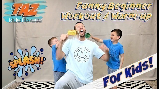 'Fun Kids Fitness Workout! BEGINNER / WARM-UP EDITION! (PE and Family Exercise)'