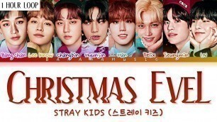 '[1 Hour Loop] Stray Kids \'Christmas EveL\' Lyrics (Color Coded Lyrics)'