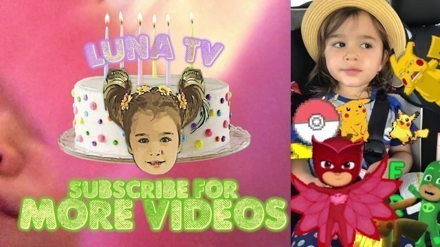 'Where could my Luna be? Kids Toddlers Fitness Dance Video- Binky Be Remix Trampoline Mashup Fun Jump'