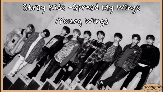 'Stray Kids (스틐레이 키즈) Spread My Wings / Young Wings Easy Lyrics'