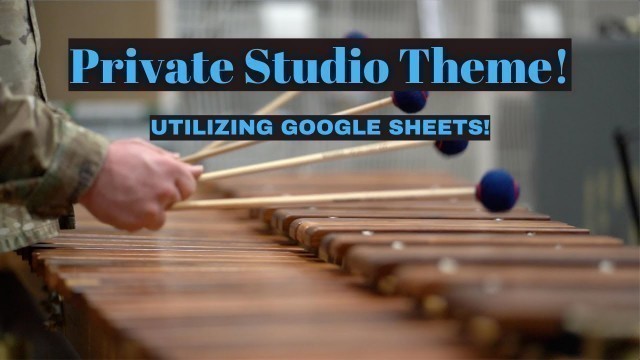 'Using google sheets as a way to motivate music students'