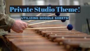 'Using google sheets as a way to motivate music students'