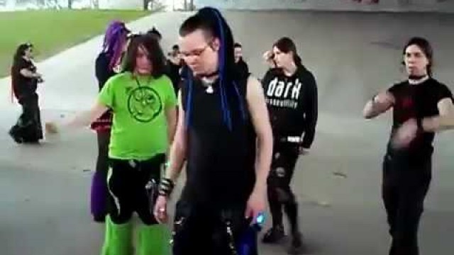 'Emo kids dance to ABBA'