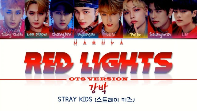 'Stray Kids \'Red Lights (강박) (ot8 version, edited)\' Color Coded Lyrics'