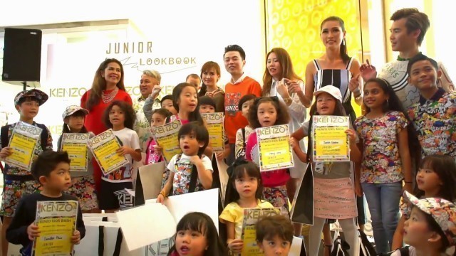 'JUNIOR LOOKBOOK FASHION CHANNEL - KENZO KIDS BASH 2017 BY JUNIOR LOOKBOOK PAVILION KL'