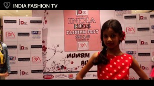 'INDIA KIDS FASHION FEST | IKFF | Show Making'
