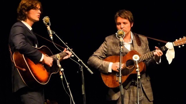 'The Milk Carton Kids in concert live acoustic Freiheiz Munich München 2013-09-12'