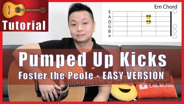 Pumped Up Kicks - Foster the People Guitar Tutorial - EASY VERSION