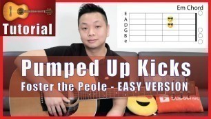 Pumped Up Kicks - Foster the People Guitar Tutorial - EASY VERSION