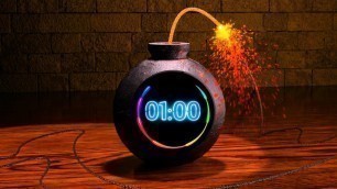 '1 Minute Timer Bomb [3D TIMER] 