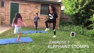 '7 Min Kids Fitness Animal Workout'