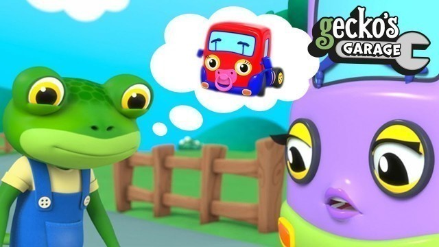 'Baby Truck Runs Away - Where Is She?｜Gecko\'s Garage｜Funny Cartoon For Kids｜Videos For Toddlers'