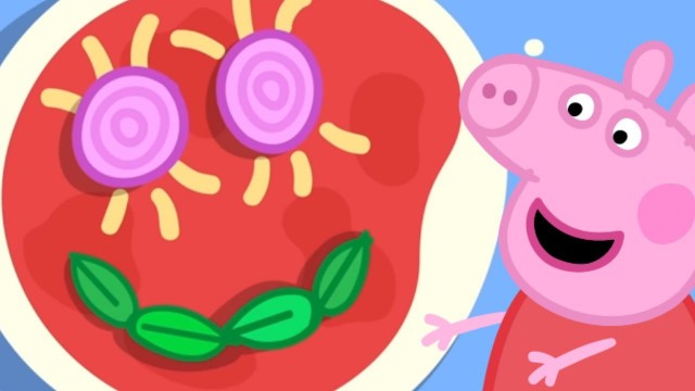 'Peppa Pig Makes Pizza! | Peppa Pig Official | Family Kids Cartoon'