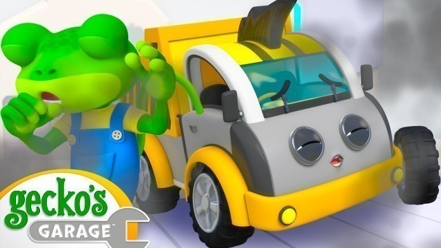 'Dump Truck Smoke Cloud｜Gecko\'s Garage｜Funny Cartoon For Kids｜Learning Videos For Toddlers'